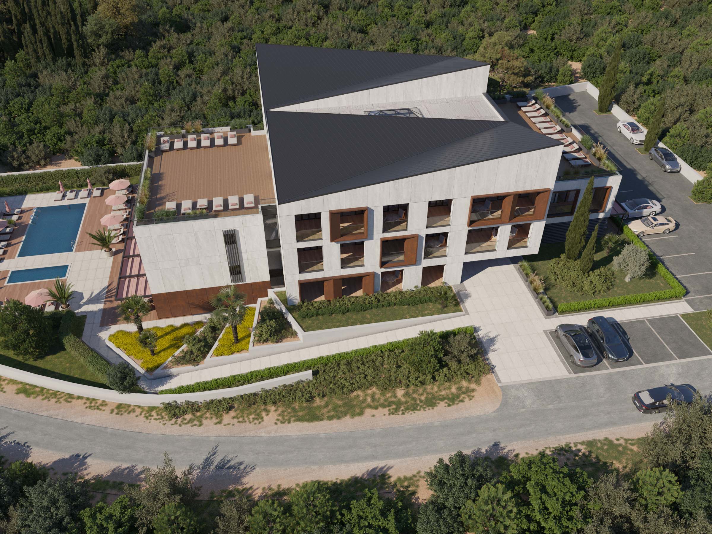 Klatka obrotu osiedla