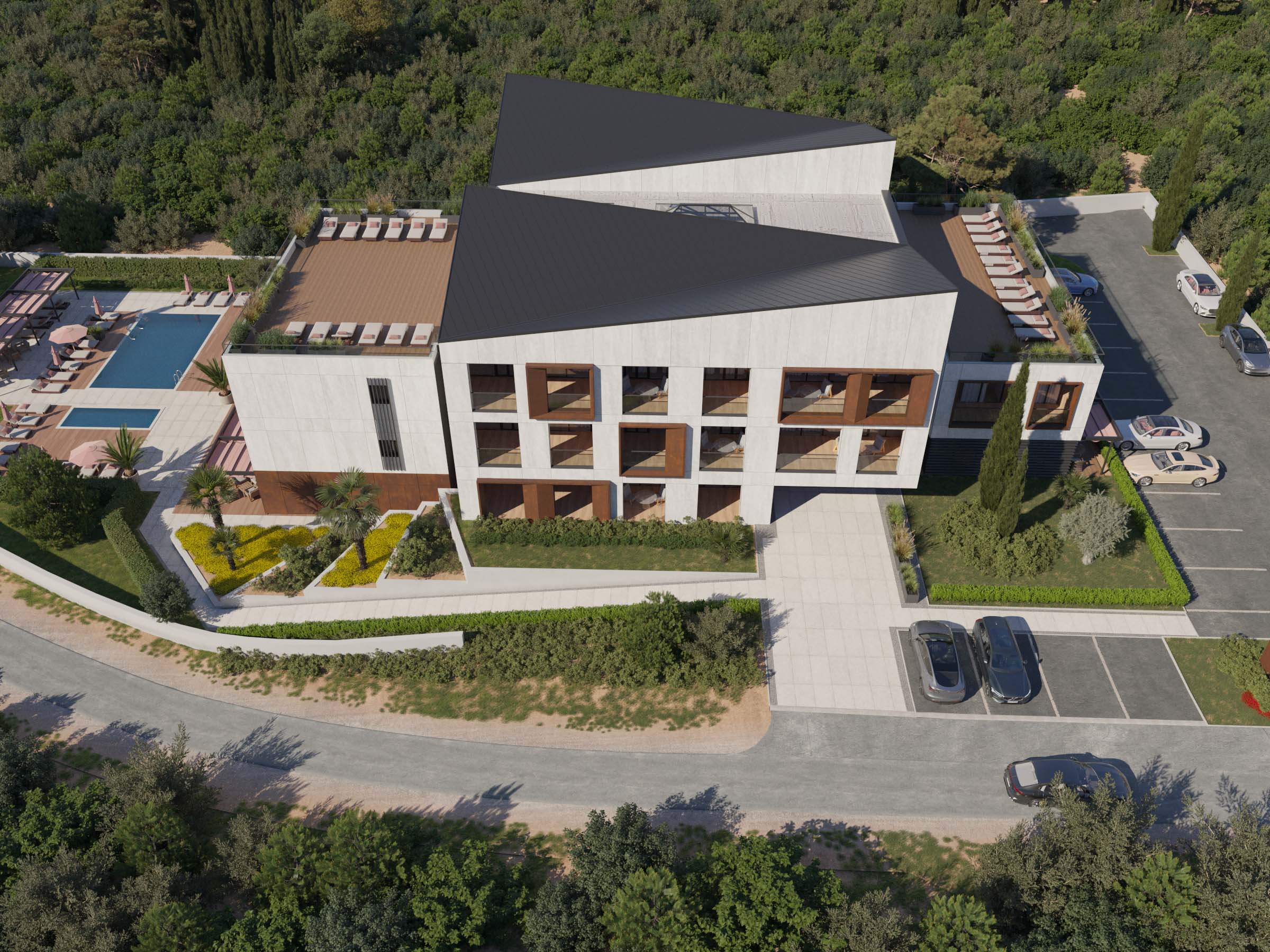 Klatka obrotu osiedla