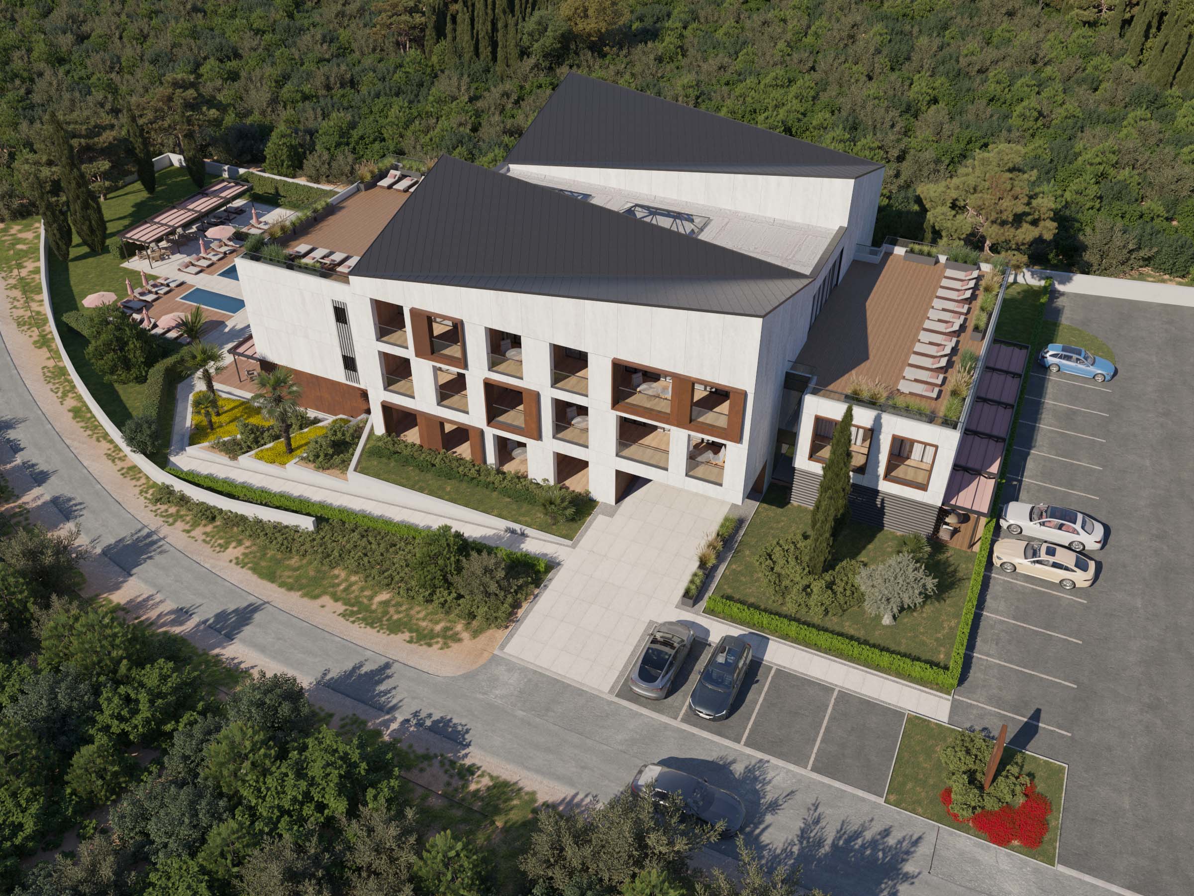 Klatka obrotu osiedla