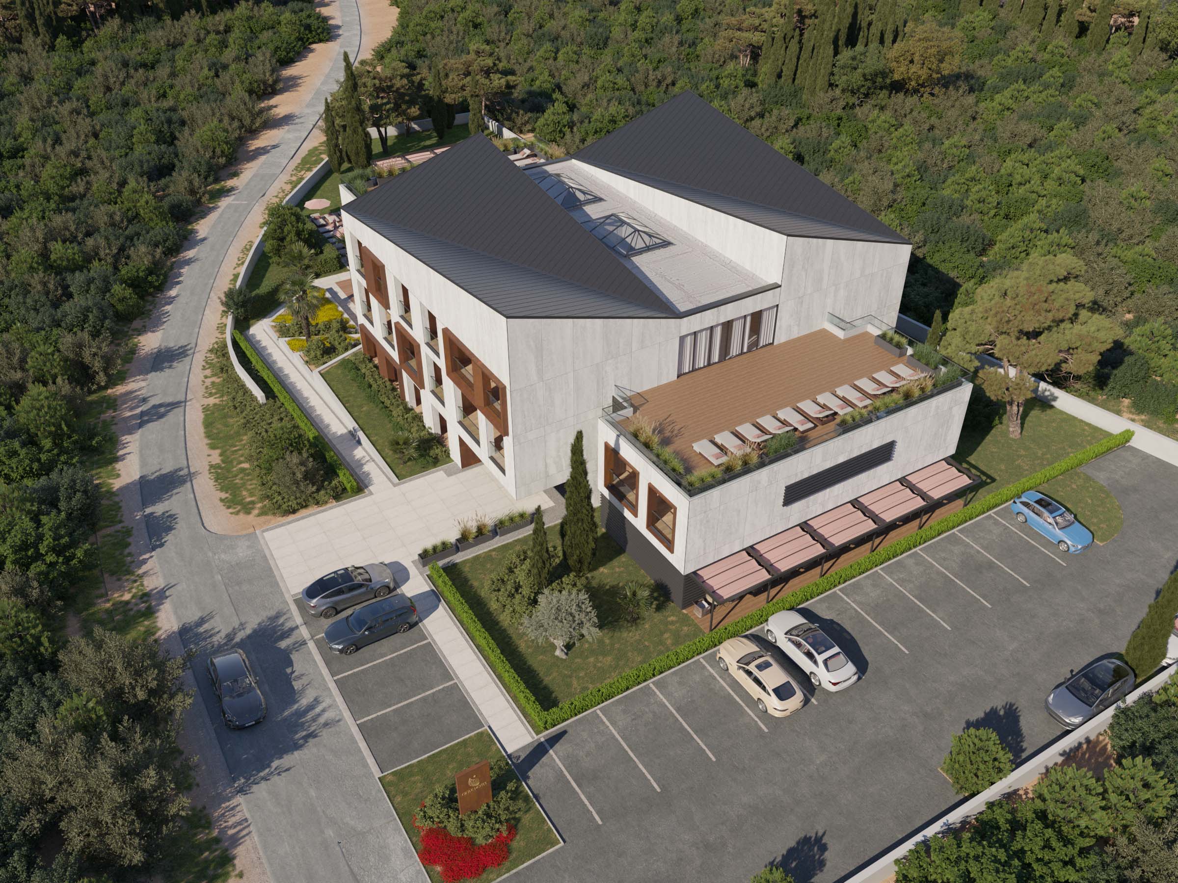 Klatka obrotu osiedla