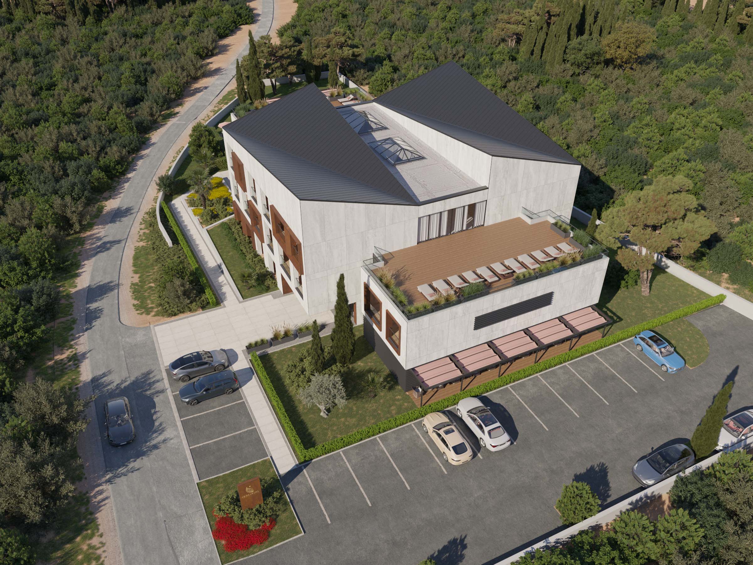 Klatka obrotu osiedla