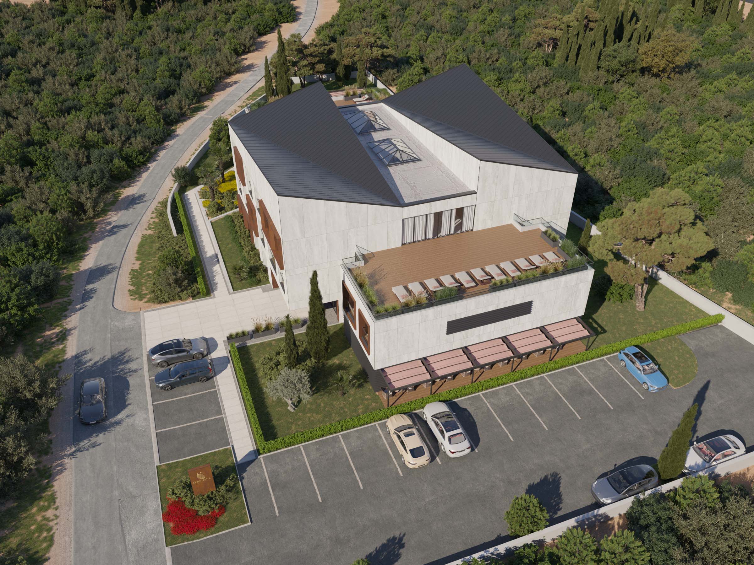 Klatka obrotu osiedla