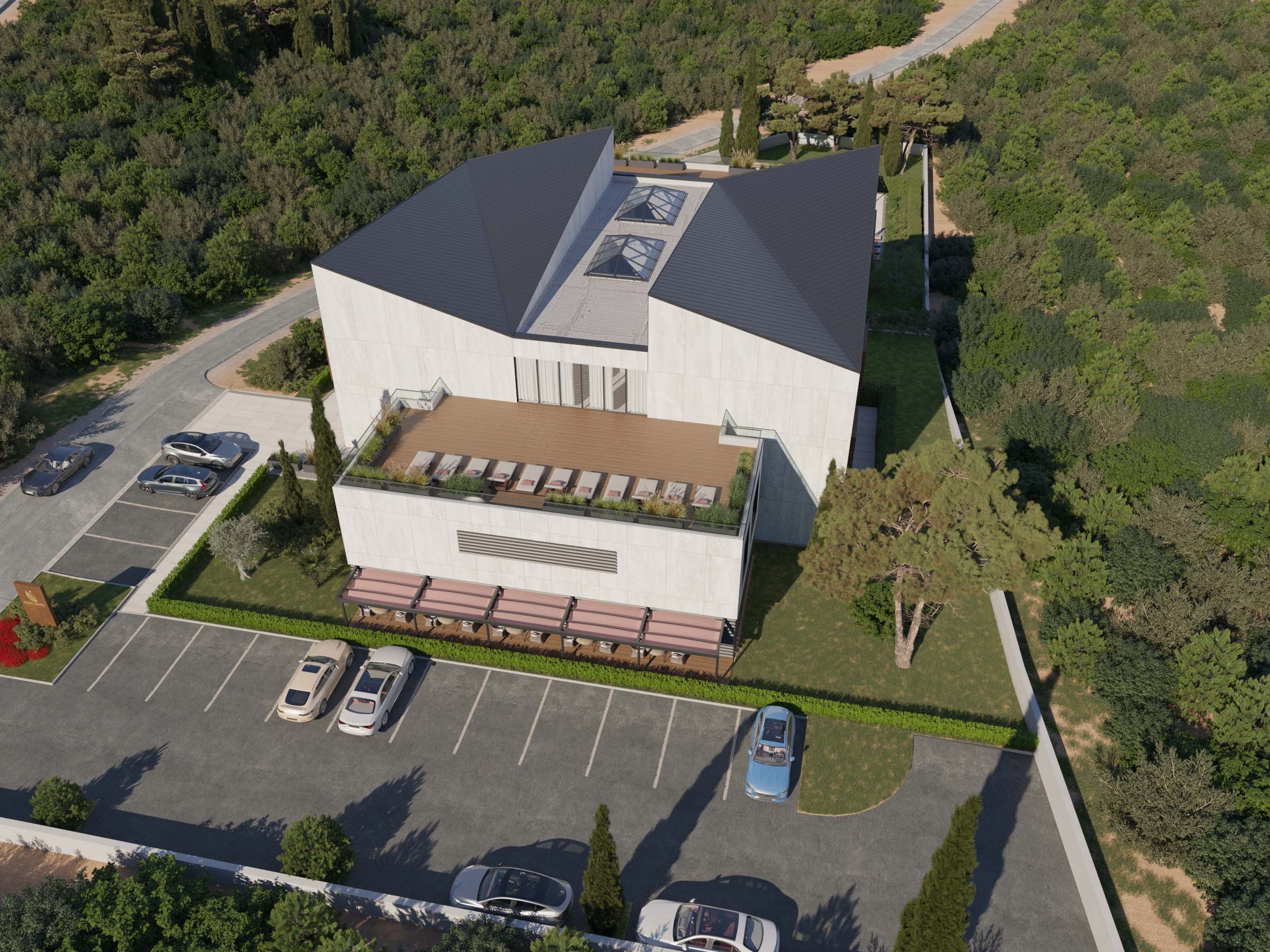 Klatka obrotu osiedla