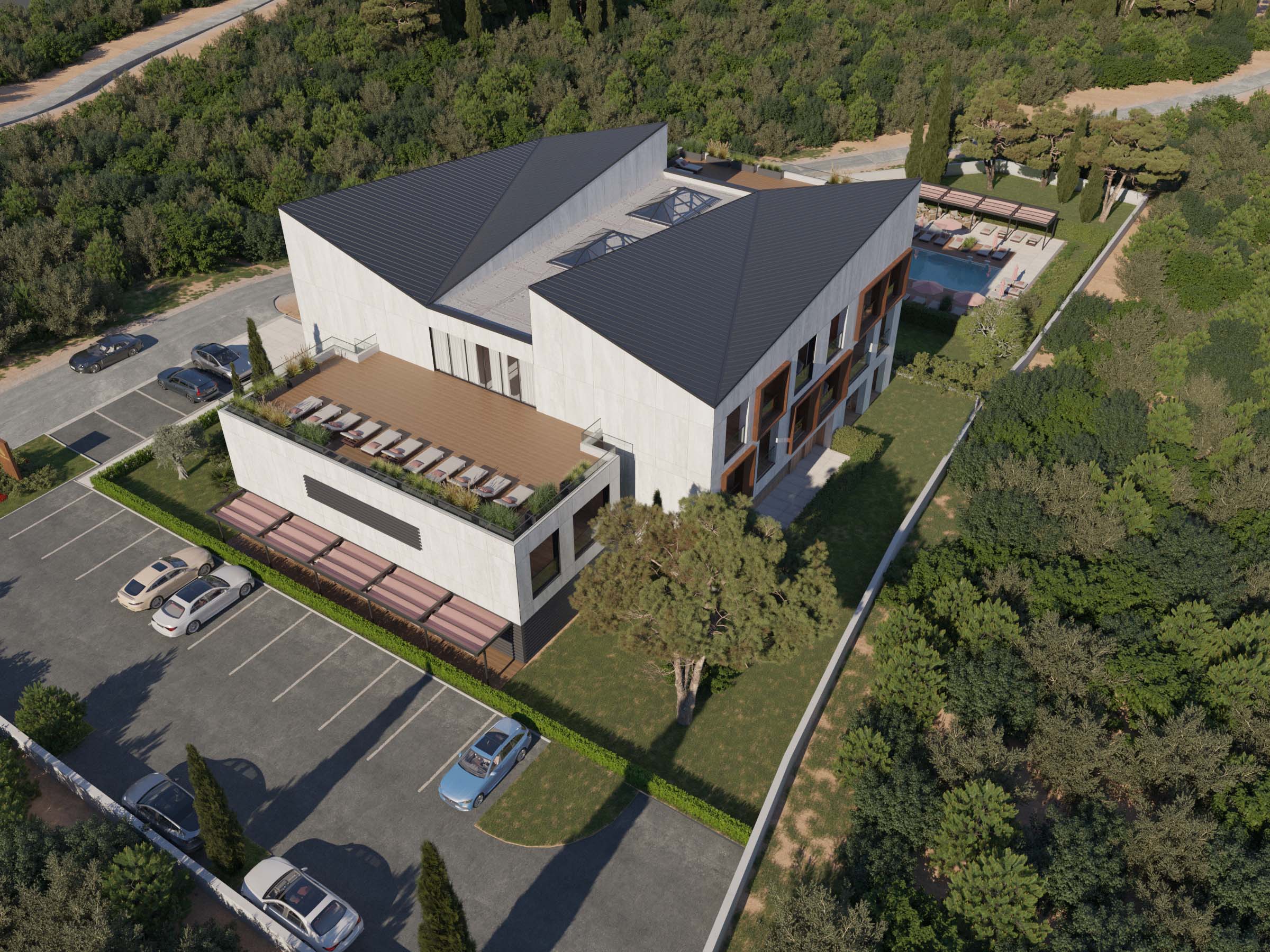 Klatka obrotu osiedla