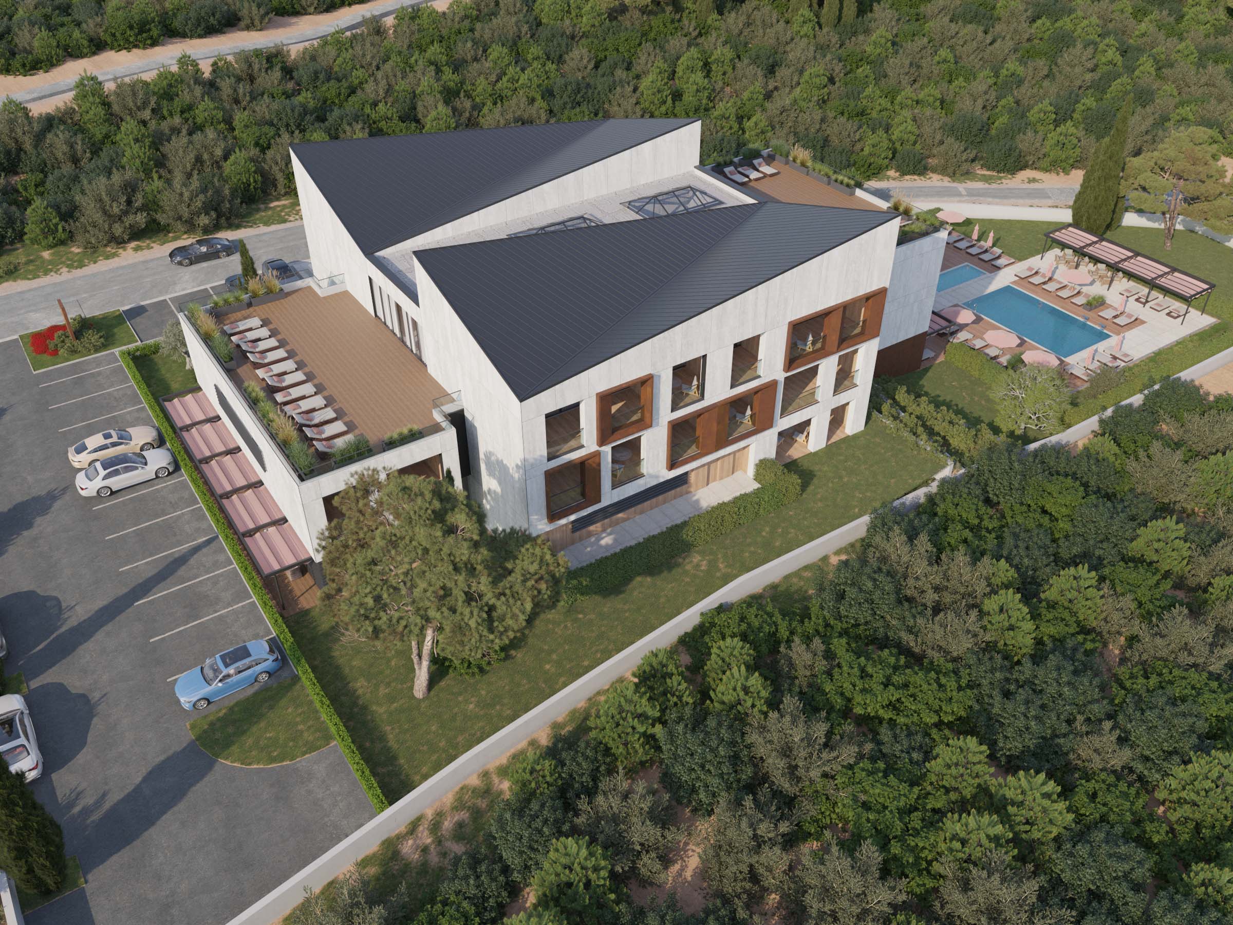 Klatka obrotu osiedla