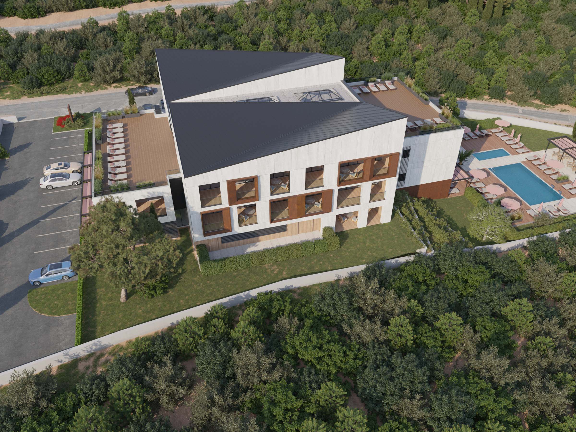 Klatka obrotu osiedla