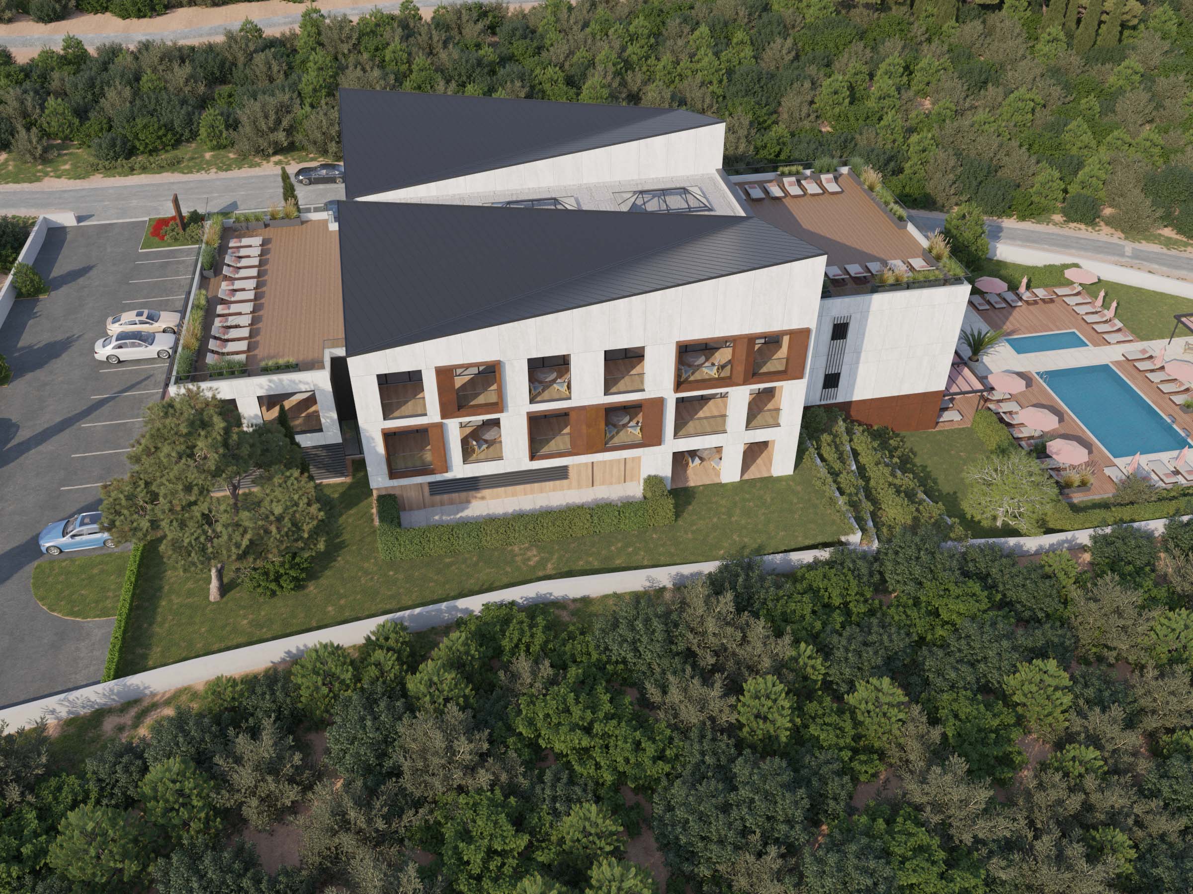 Klatka obrotu osiedla