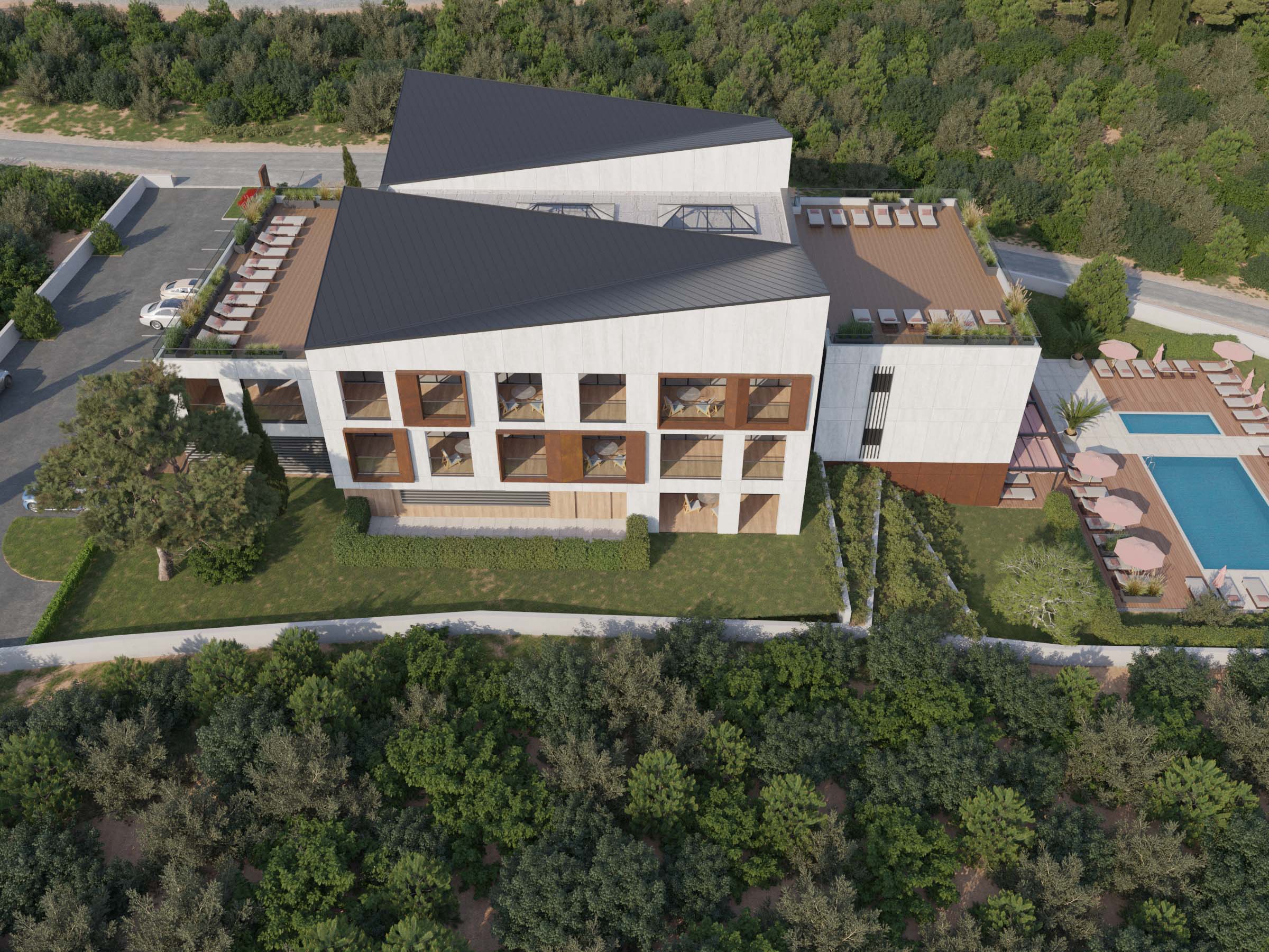 Klatka obrotu osiedla