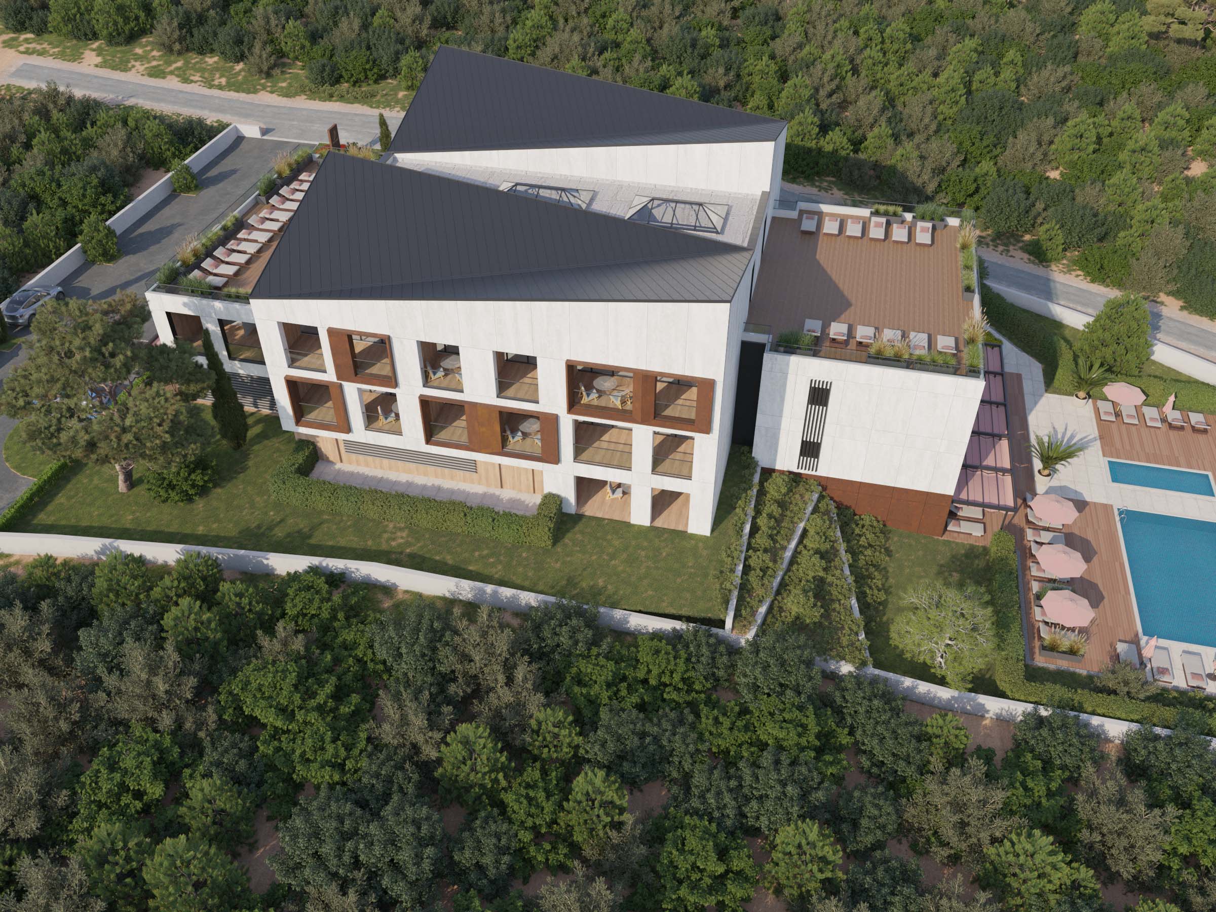 Klatka obrotu osiedla