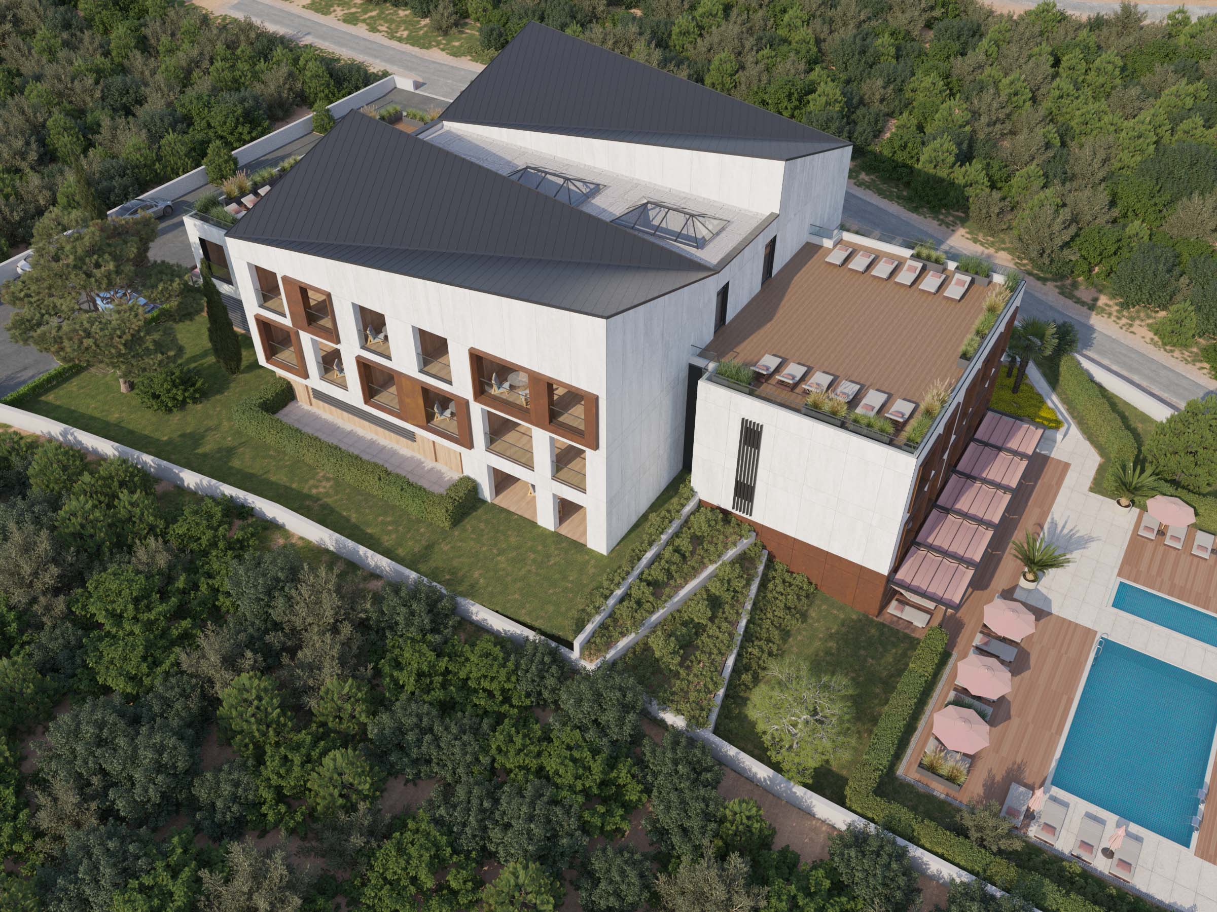 Klatka obrotu osiedla