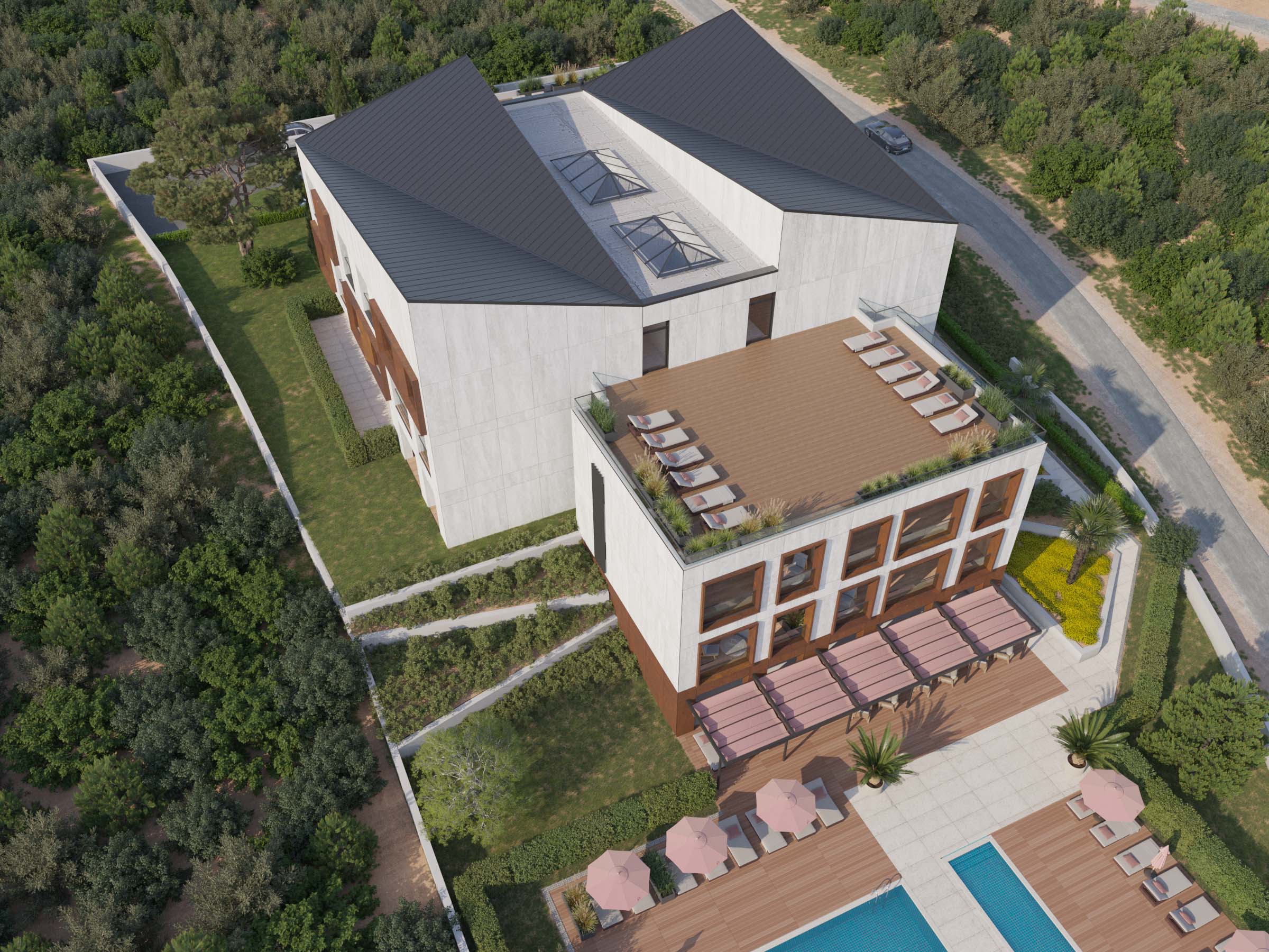 Klatka obrotu osiedla