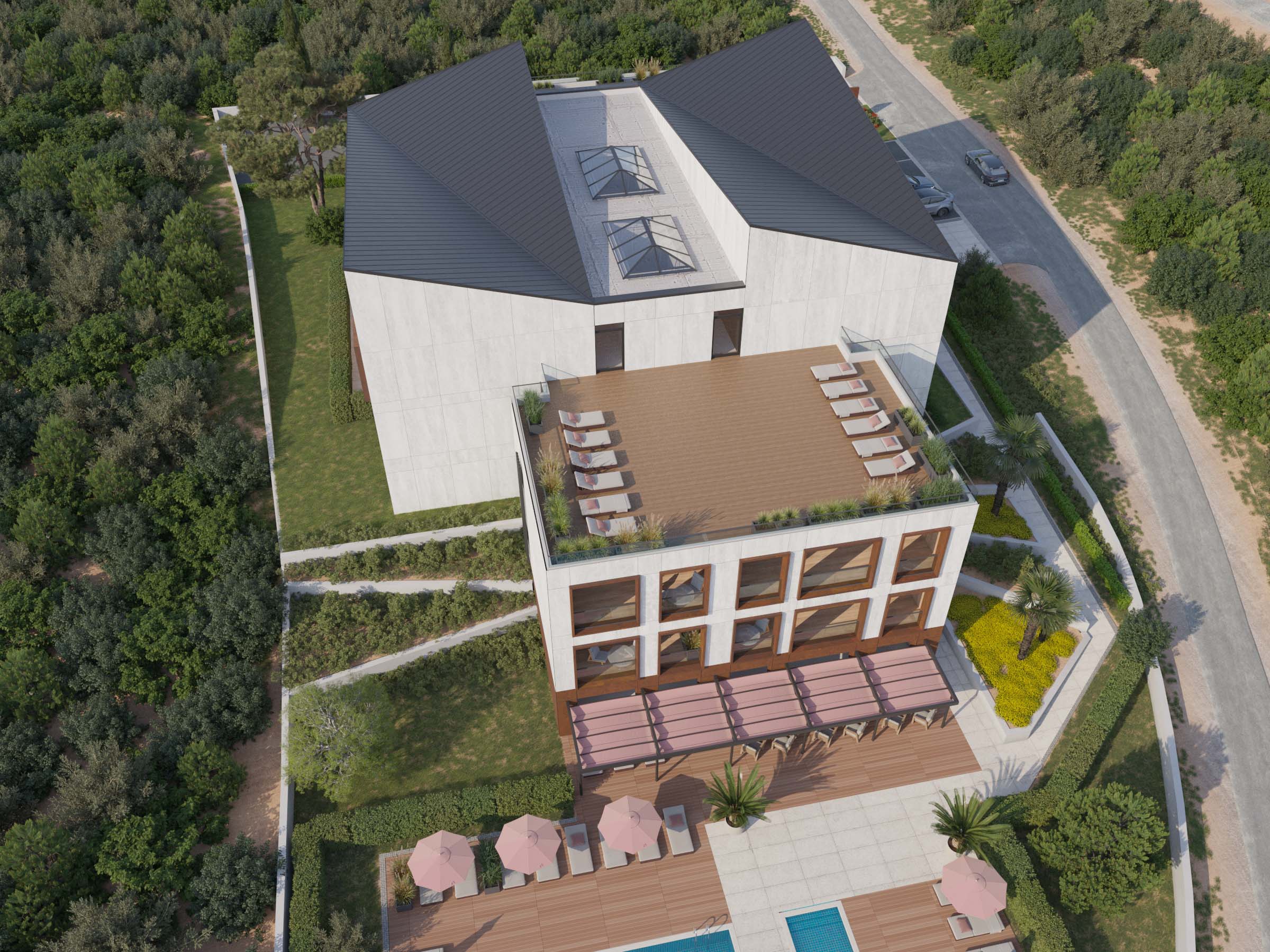 Klatka obrotu osiedla