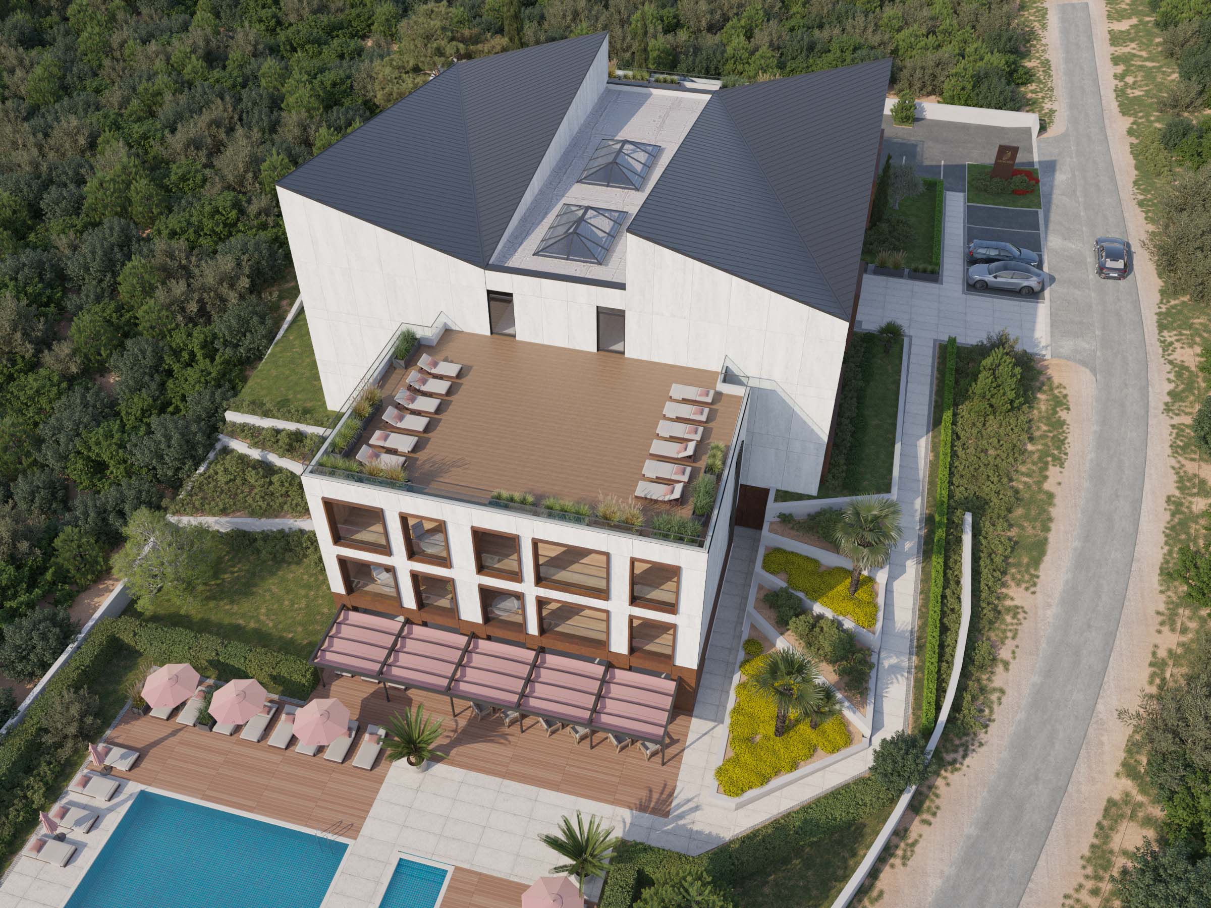 Klatka obrotu osiedla