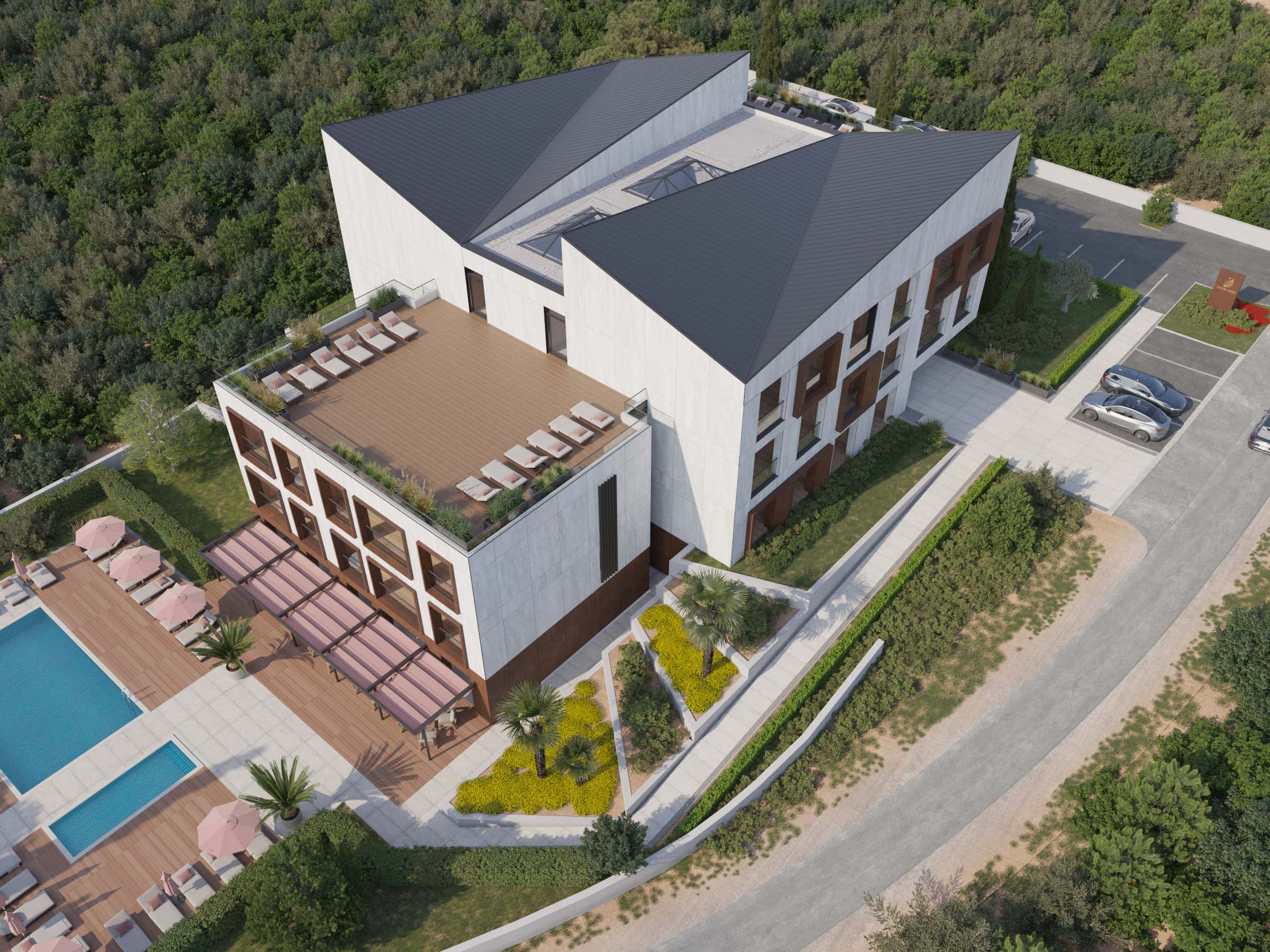 Klatka obrotu osiedla