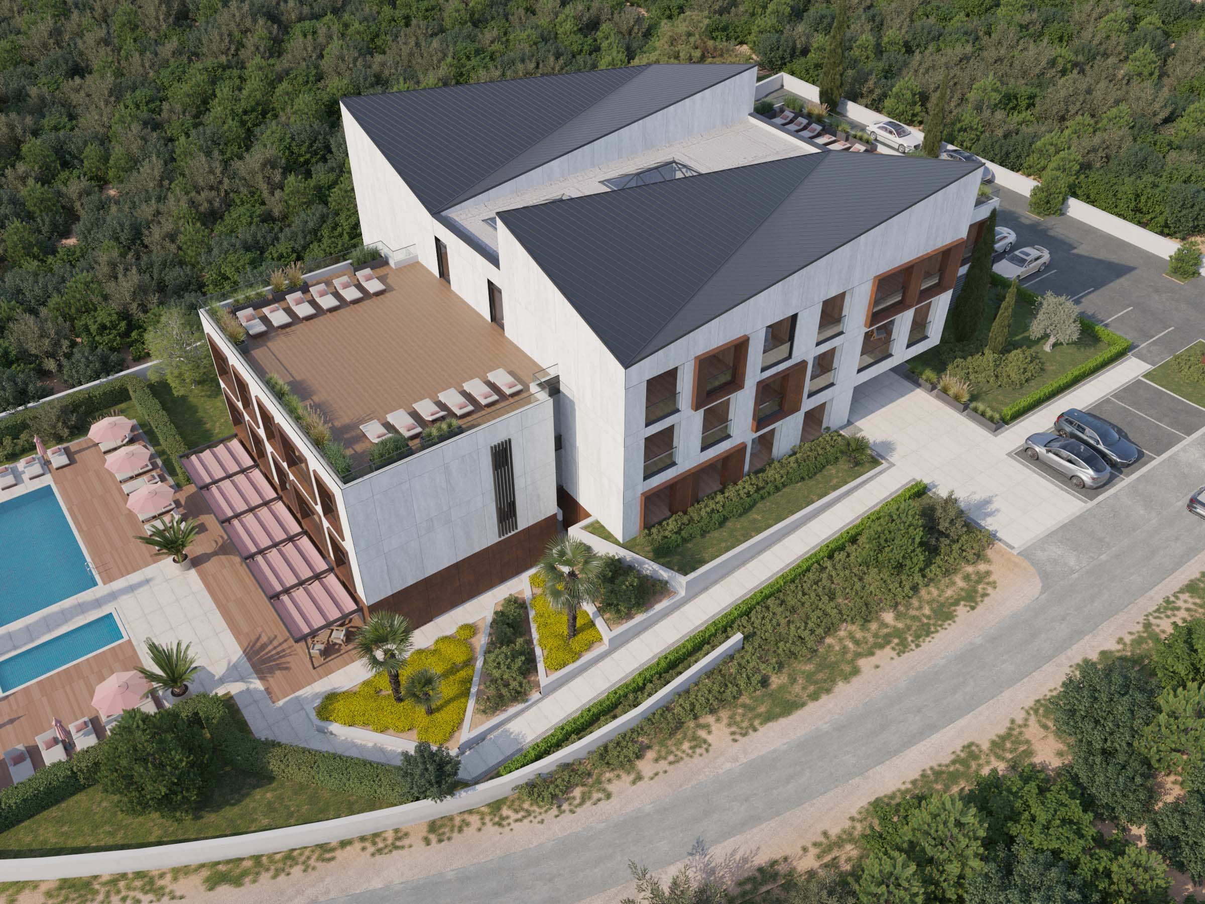 Klatka obrotu osiedla